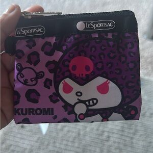 LeSportsac Kuromi Purple Coin Pouch